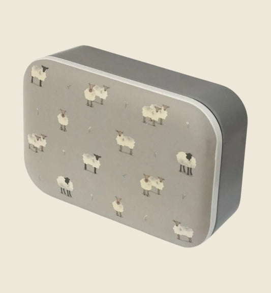 Lunch box en bambou réutilisable 19 x 13 cm — École, bureau et déplacements
